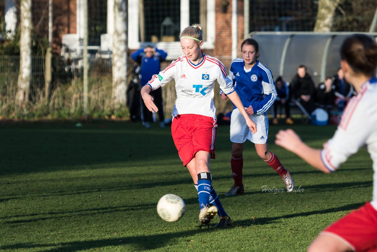 Bild 105 - B-Juniorinnen Hamburger SV - Holstein Kiel : Ergebnis: 0:1